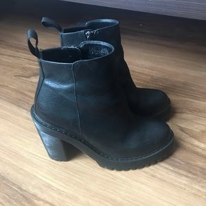 Doc Martens Magdalena Heel Black Size 7